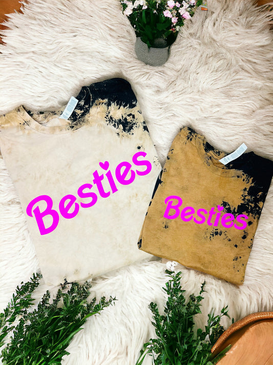 Bestie (ADULT TEE on the left only) Youth sold separate